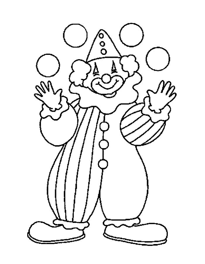 Клоун раскраска для детей 4 5. Клоун жонглер раскраска. Клон раскраска для детей. Рисование клоуна. Клоун раскраска для малышей.