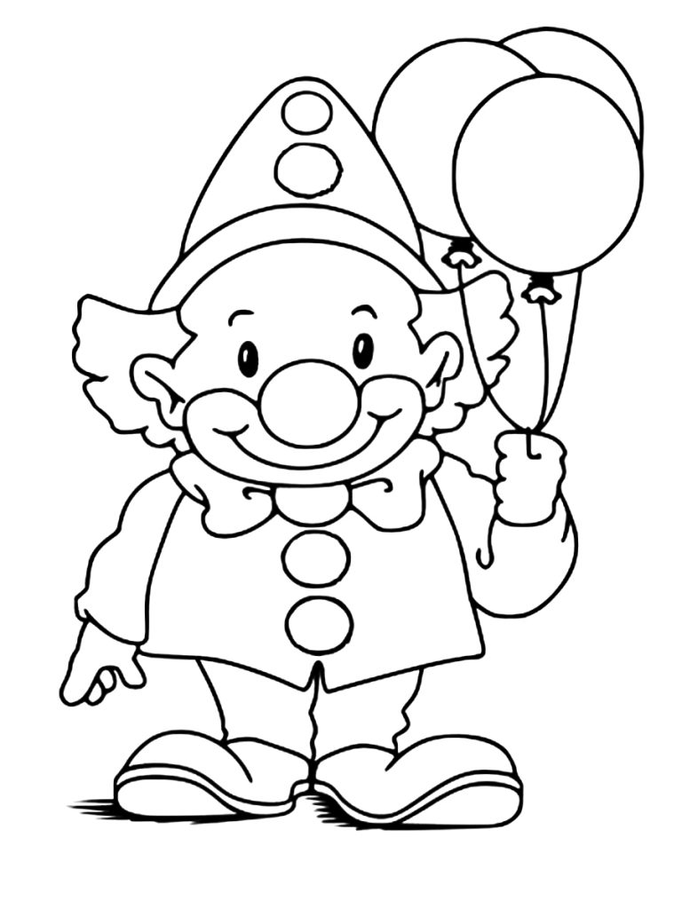 Клоун раскраска для детей 4 5. Клоун раскраска. Клоун раскраска для малышей. Клоун раскраска для детей. Клон раскраска для детей.