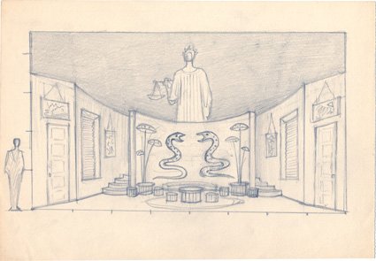 Эскиз спектакля