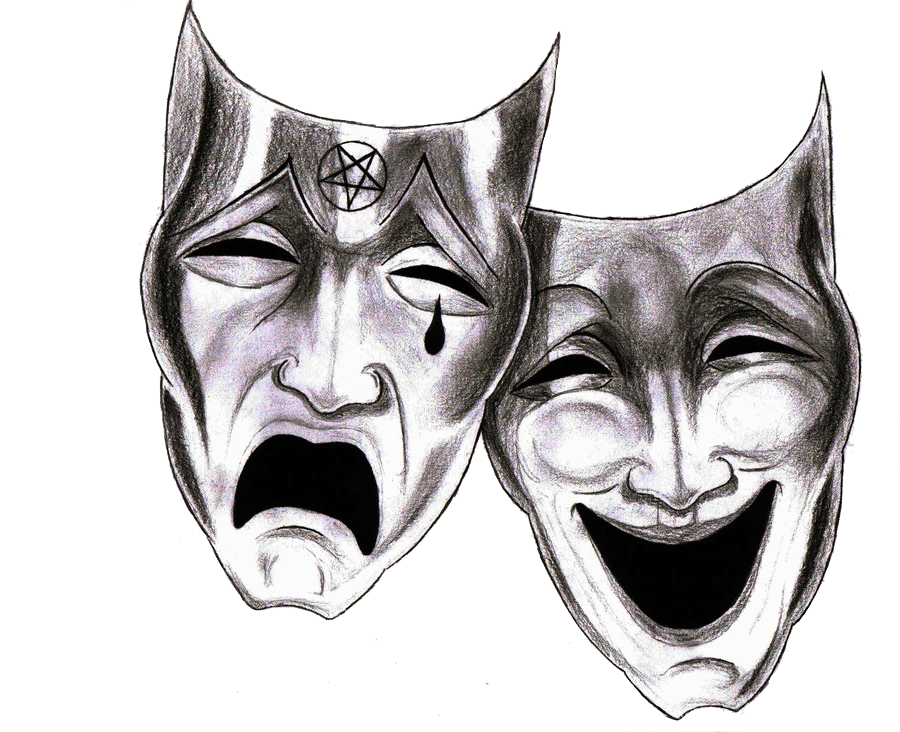 Маски театра рисунок. Театральные маски. Театральные маски эскиз. Эскиз маски. Две театральные маски.