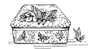 Развертка коробки с крышкой