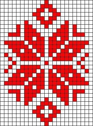 Национальный орнамент в клеточку