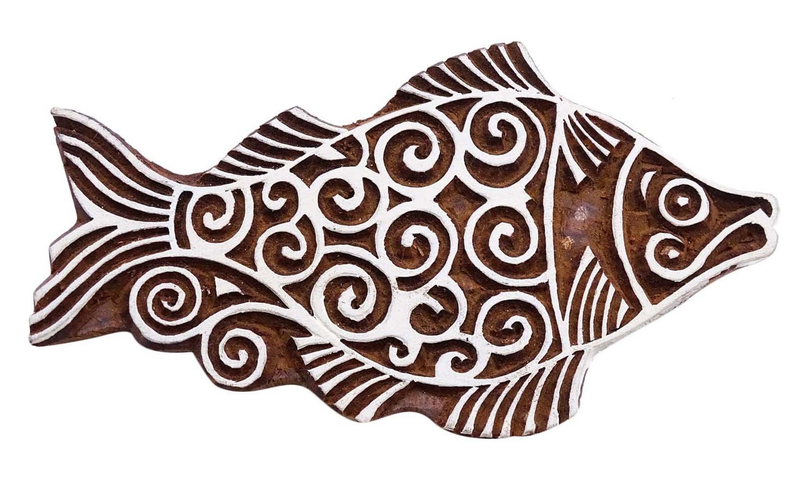 Нанайский орнамент рыбы