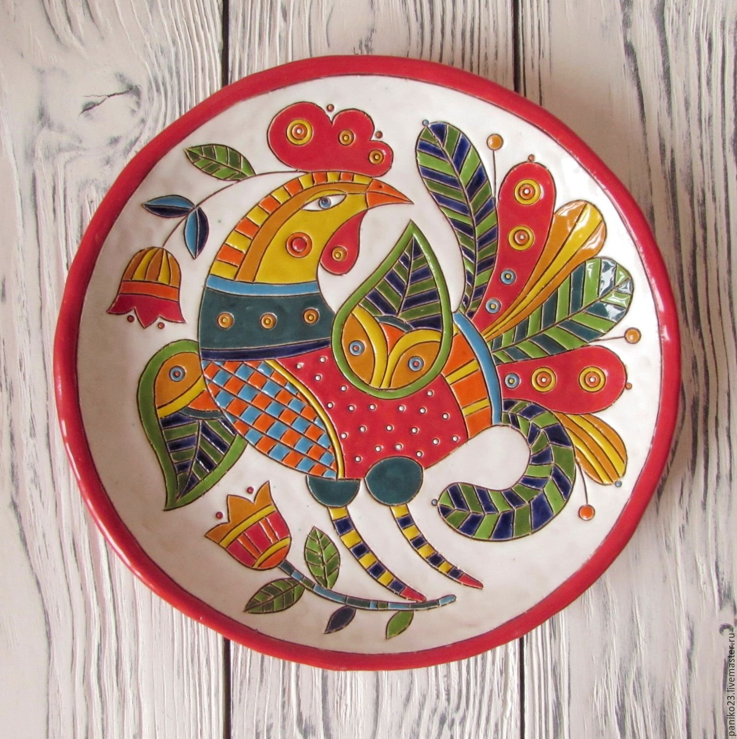 Роспись керамических тарелок