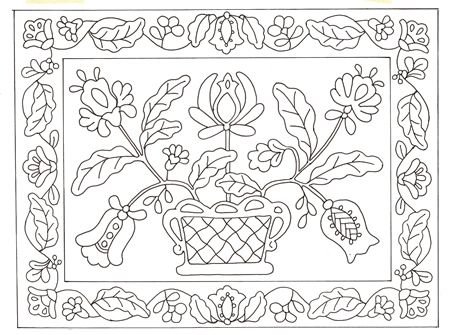 Эскизы для ковров