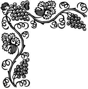 Церковный орнамент Виноградная лоза