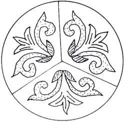 Татарские орнаменты для тюбетейки