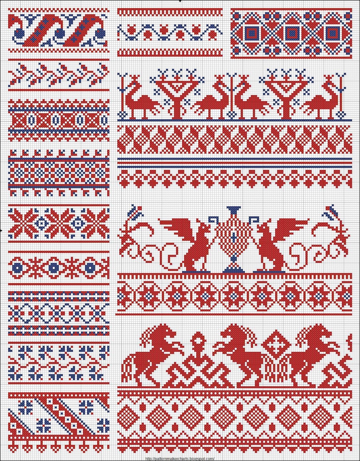 Белорусский народный орнамент рушник