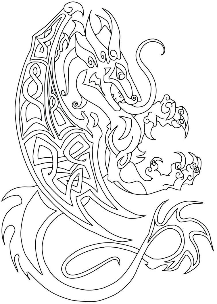 Кельтский орнамент Кельпи