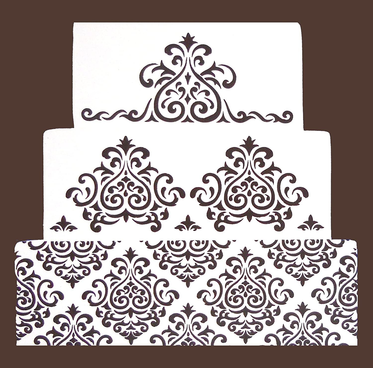 Трафареты для торта из шоколада