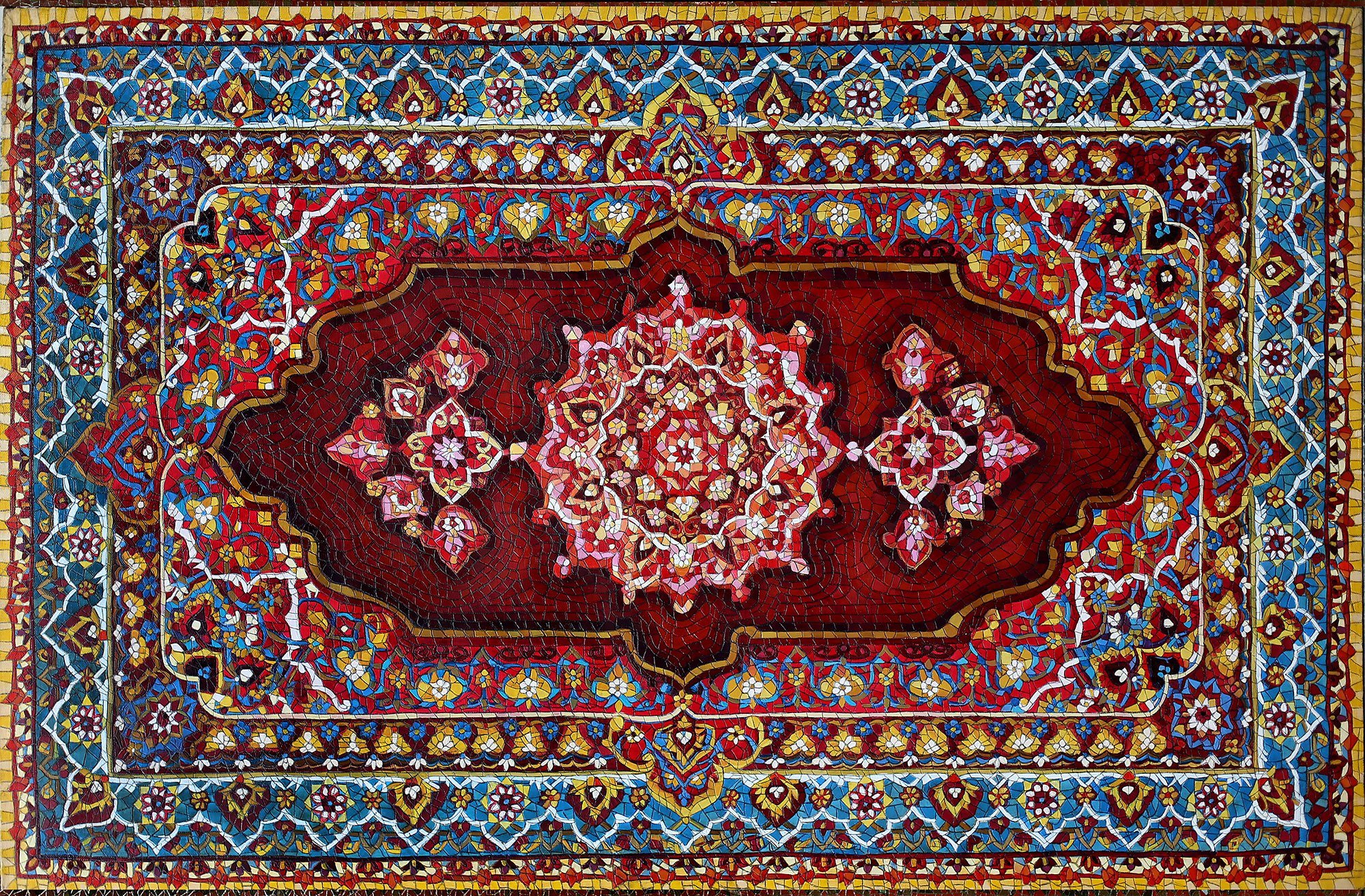 Таджикский ковер