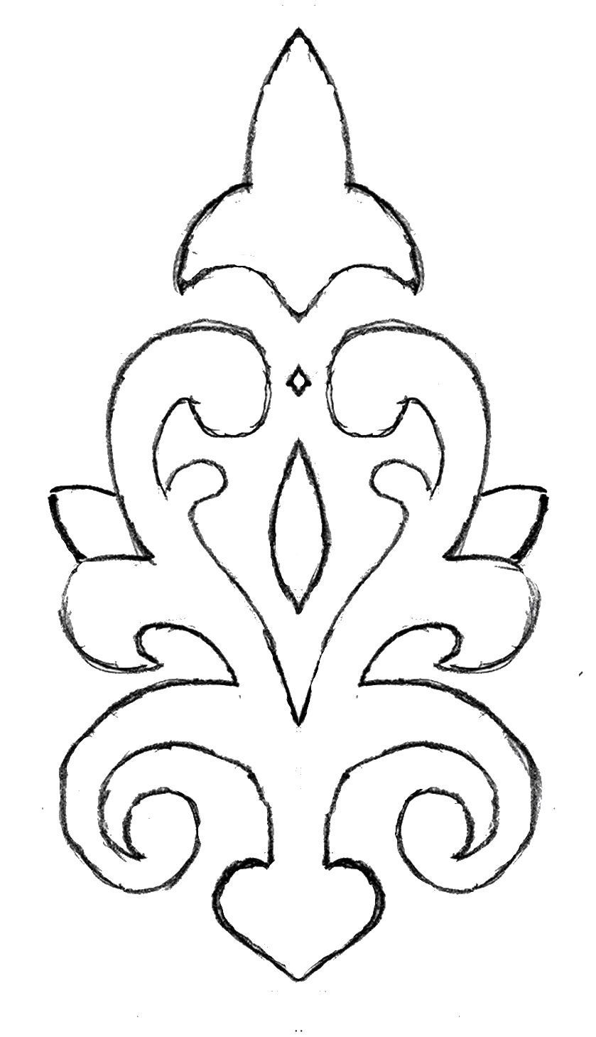 Зооморфный Башкирский орнамент