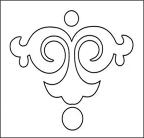 Новогодние узоры роспись