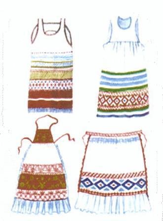 Передник с орнаментом