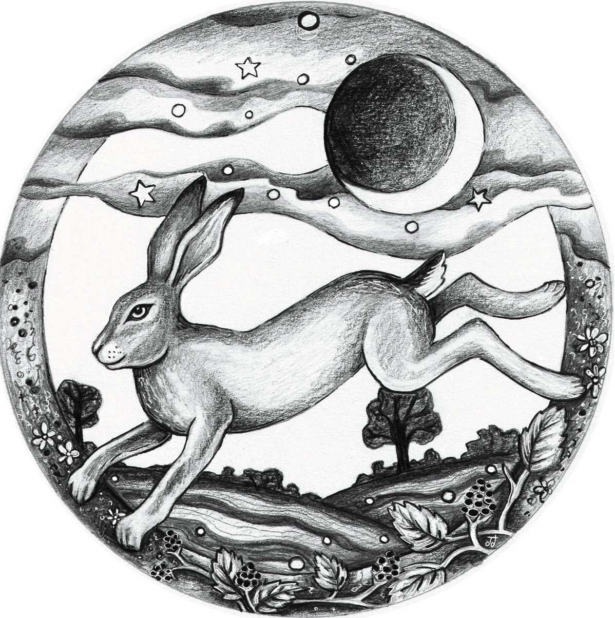 Лунный кролик Остара