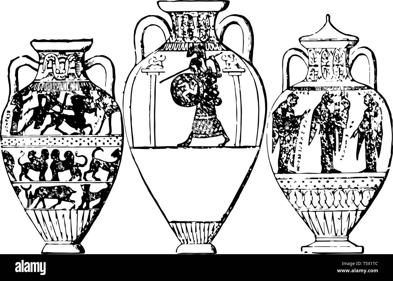 Греческая вазопись раскраска