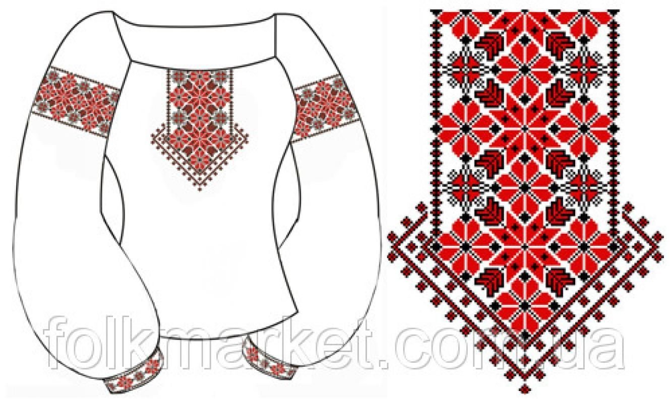 Славянские узоры для вышивки на одежде схемы
