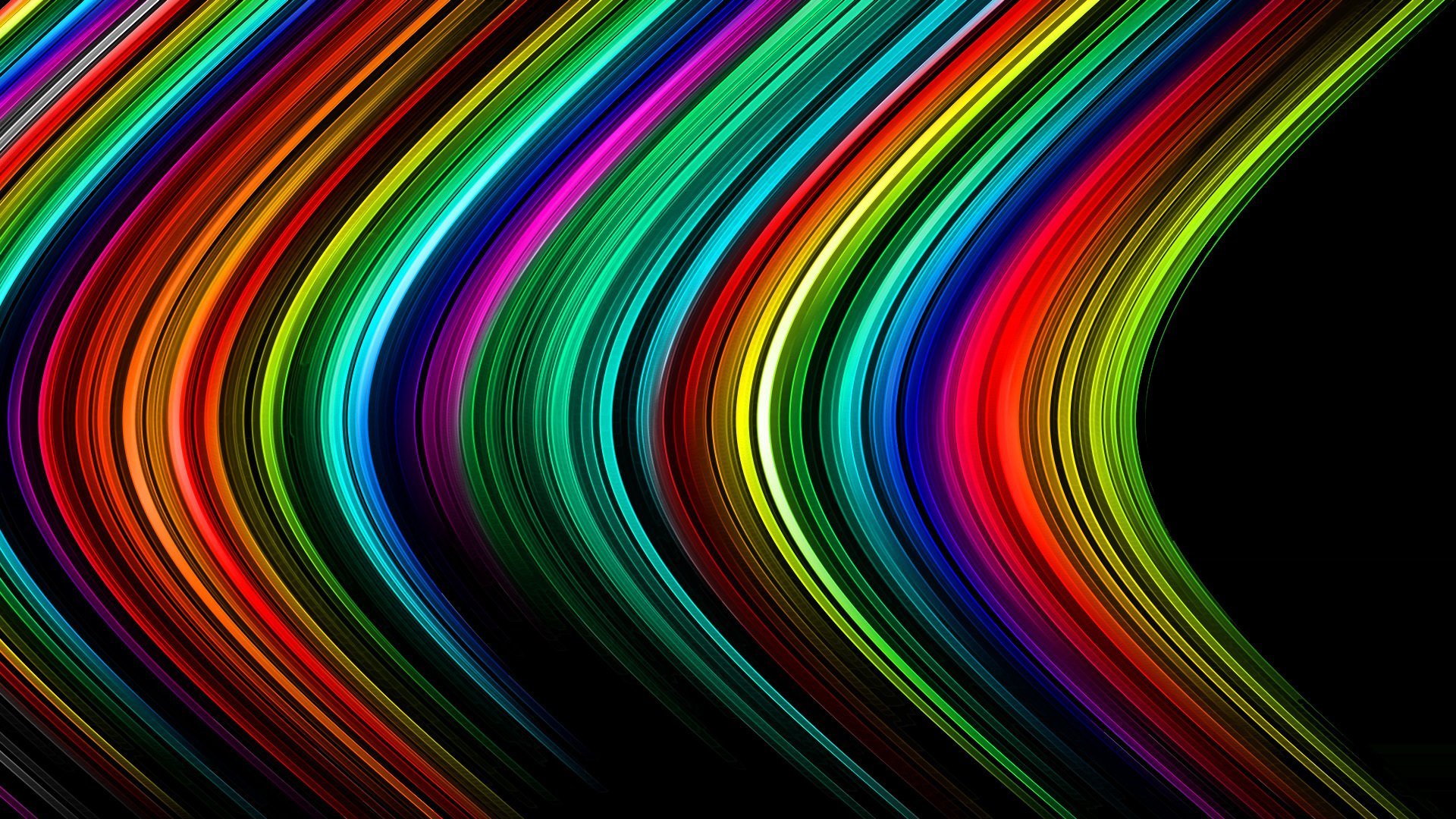 Разноцветные линии