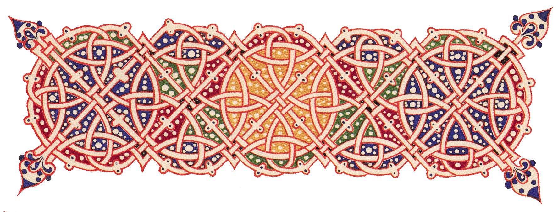 Византийский орнамент плетенка