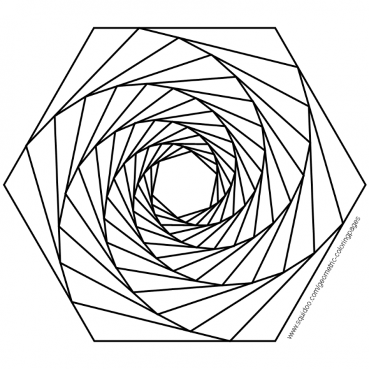 Спираль рисунок 3д