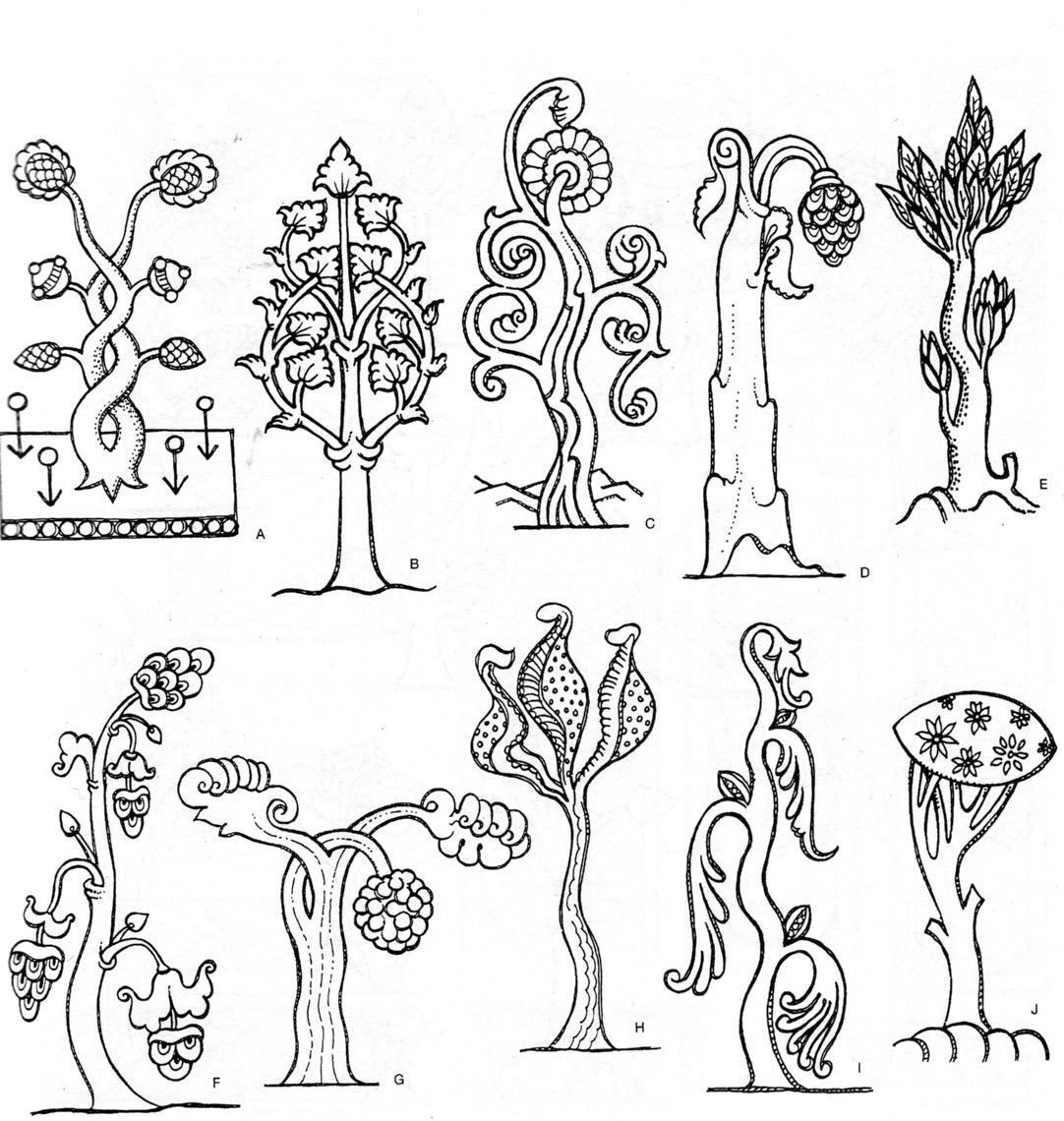 Орнаментальные мотивы растительные древней Греции