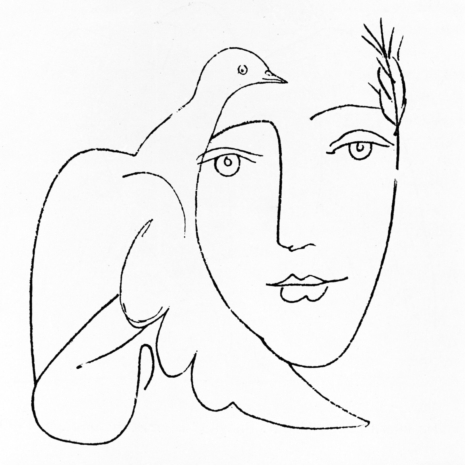 Пабло Пикассо голубь
