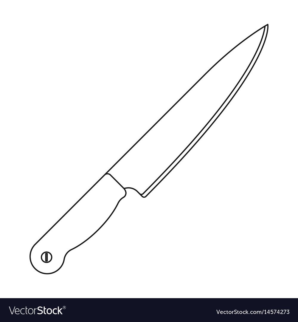 Очертание ножа