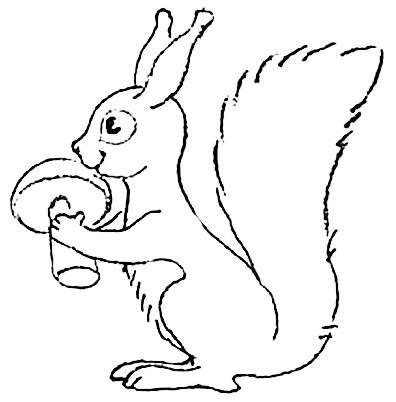 Раскраска булочка