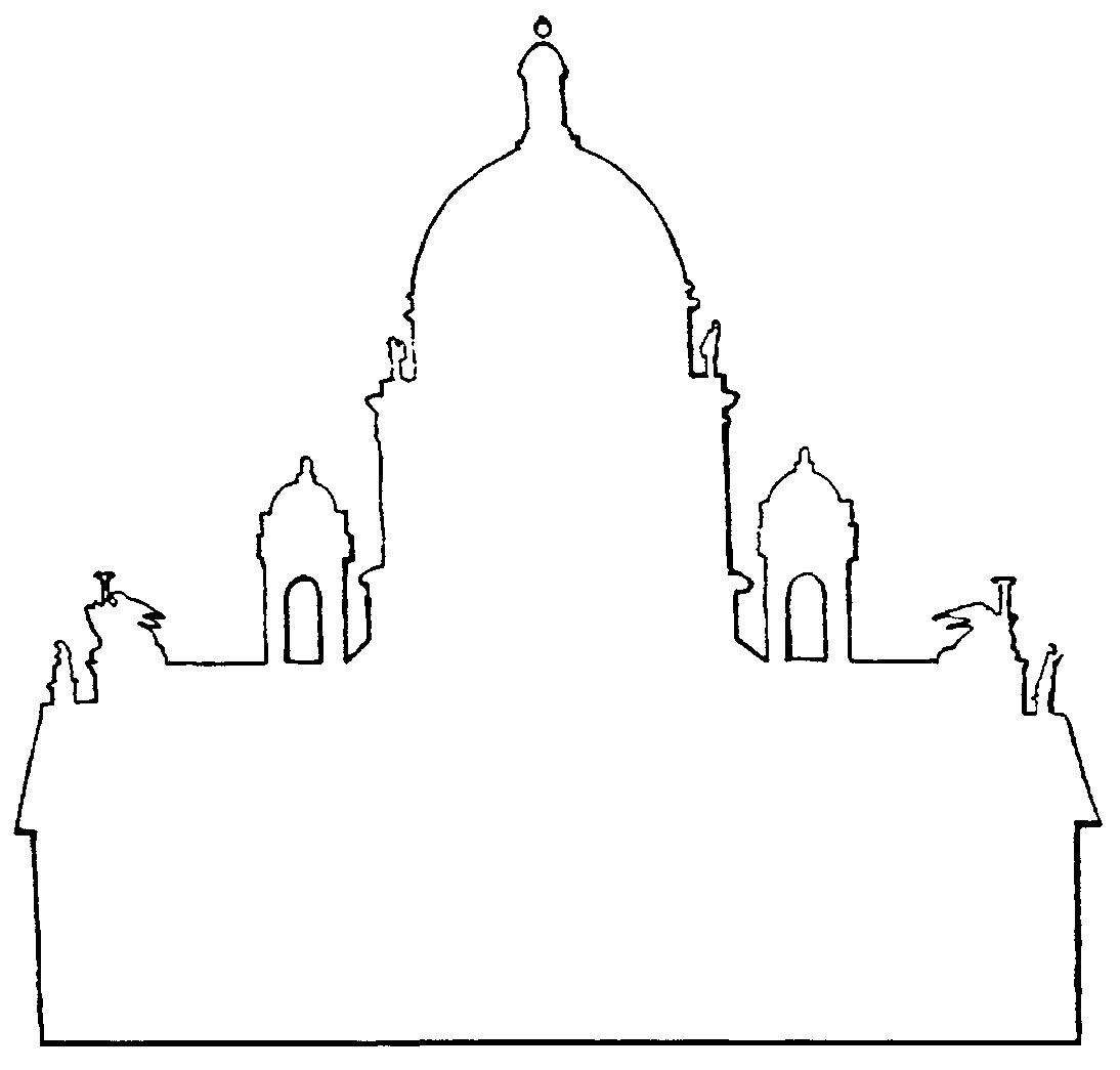 Петропавловский собор Санкт-Петербург очертания