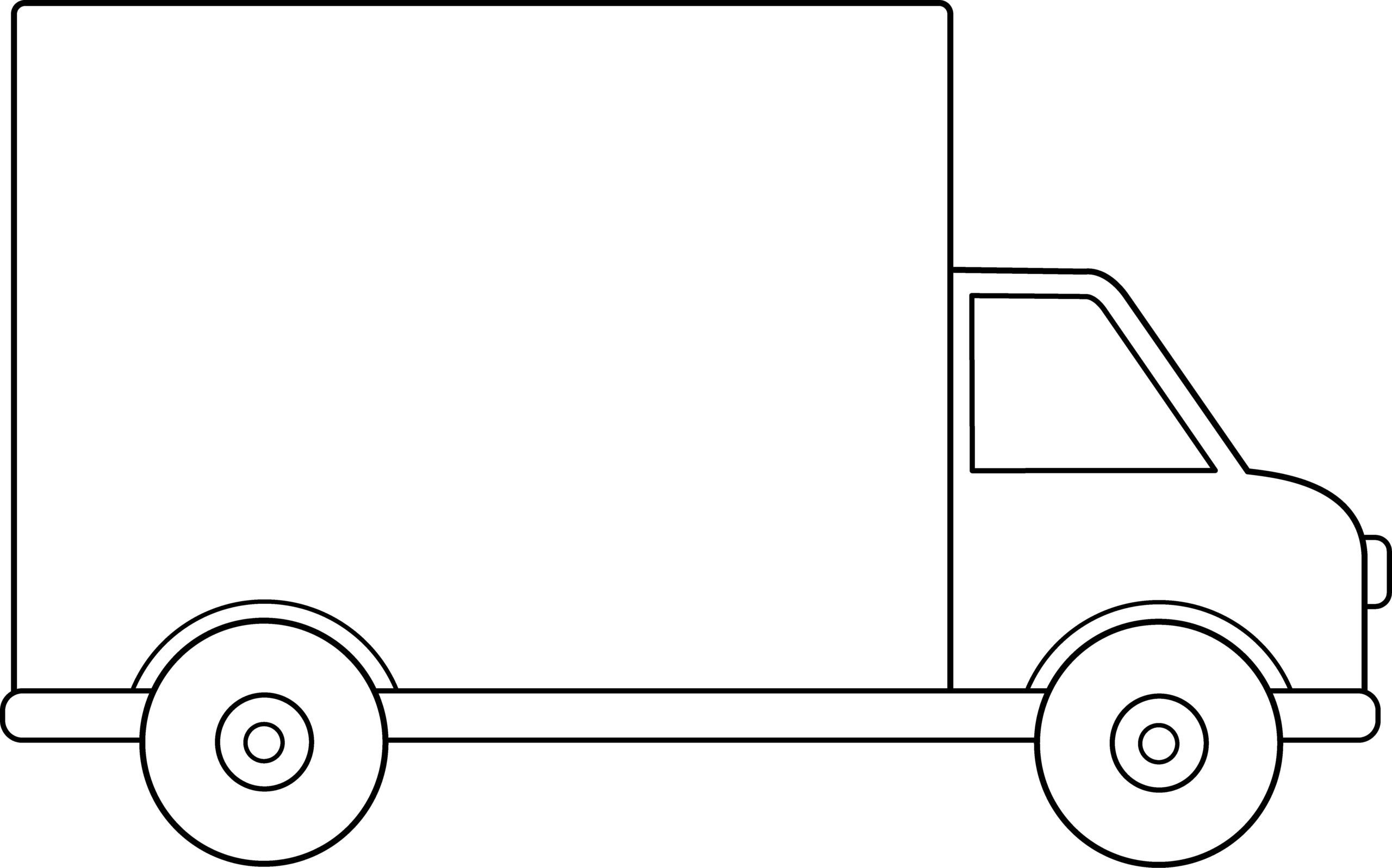 Нарисовать грузовик