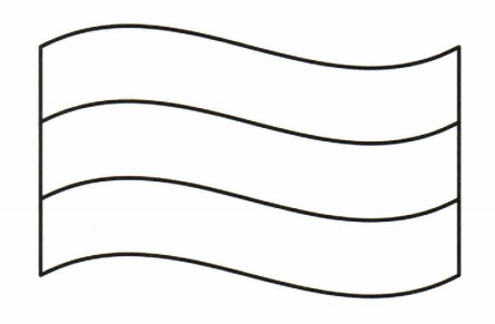 Силуэтное изображение флажка