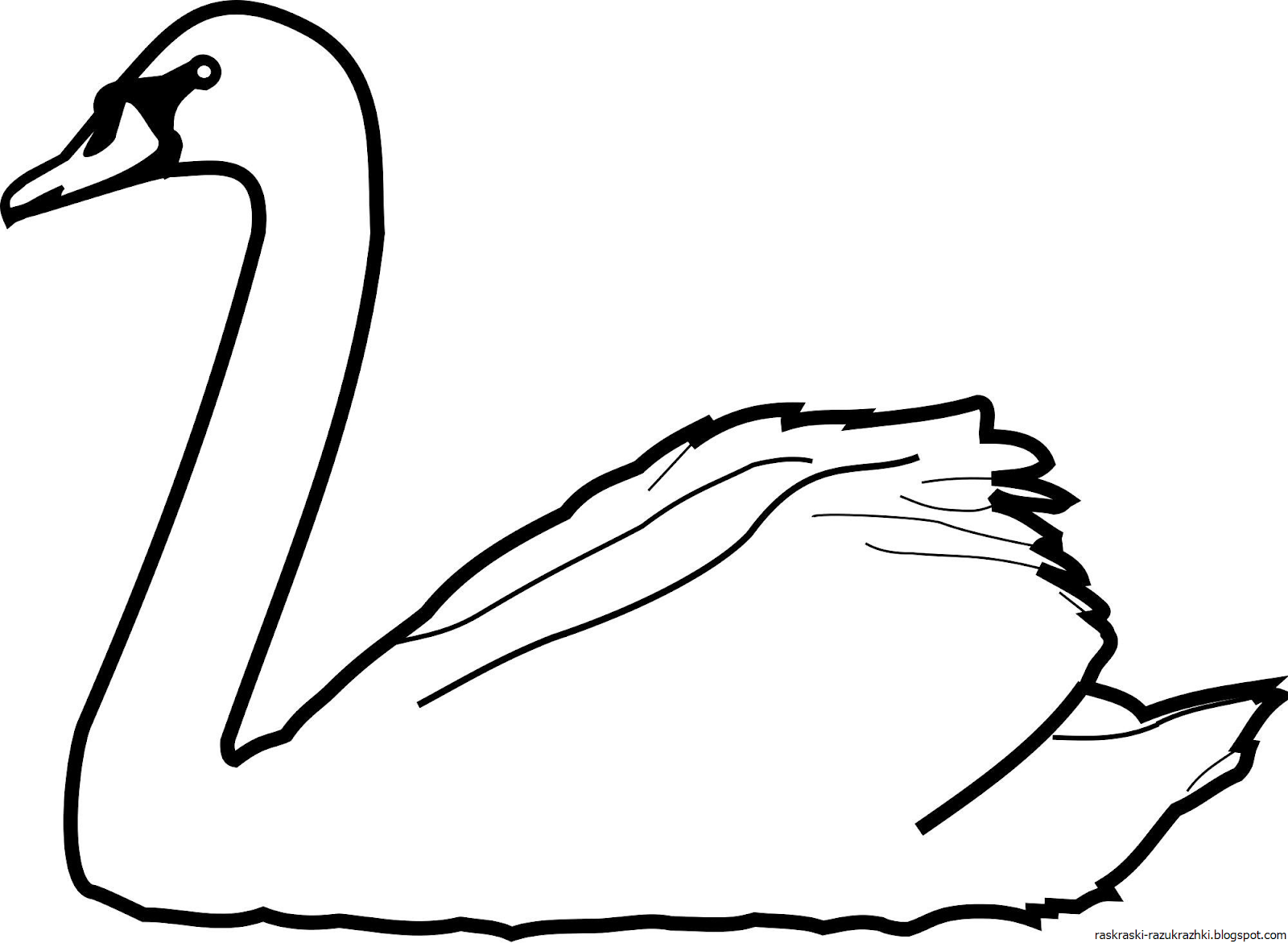 Распечатать картинку лебедь. Лебедь раскраска. Лебедь раскраска для детей. Лебедь контур. Лебедь рисунок.