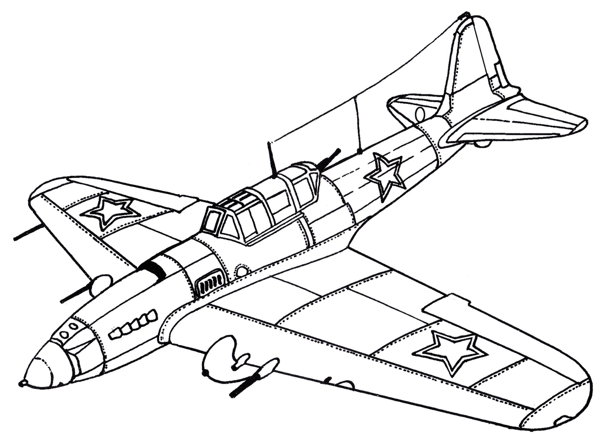 Ил-2 Штурмовик раскраска