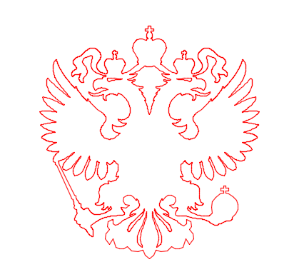 Герб россии контурный рисунок (44 фото)