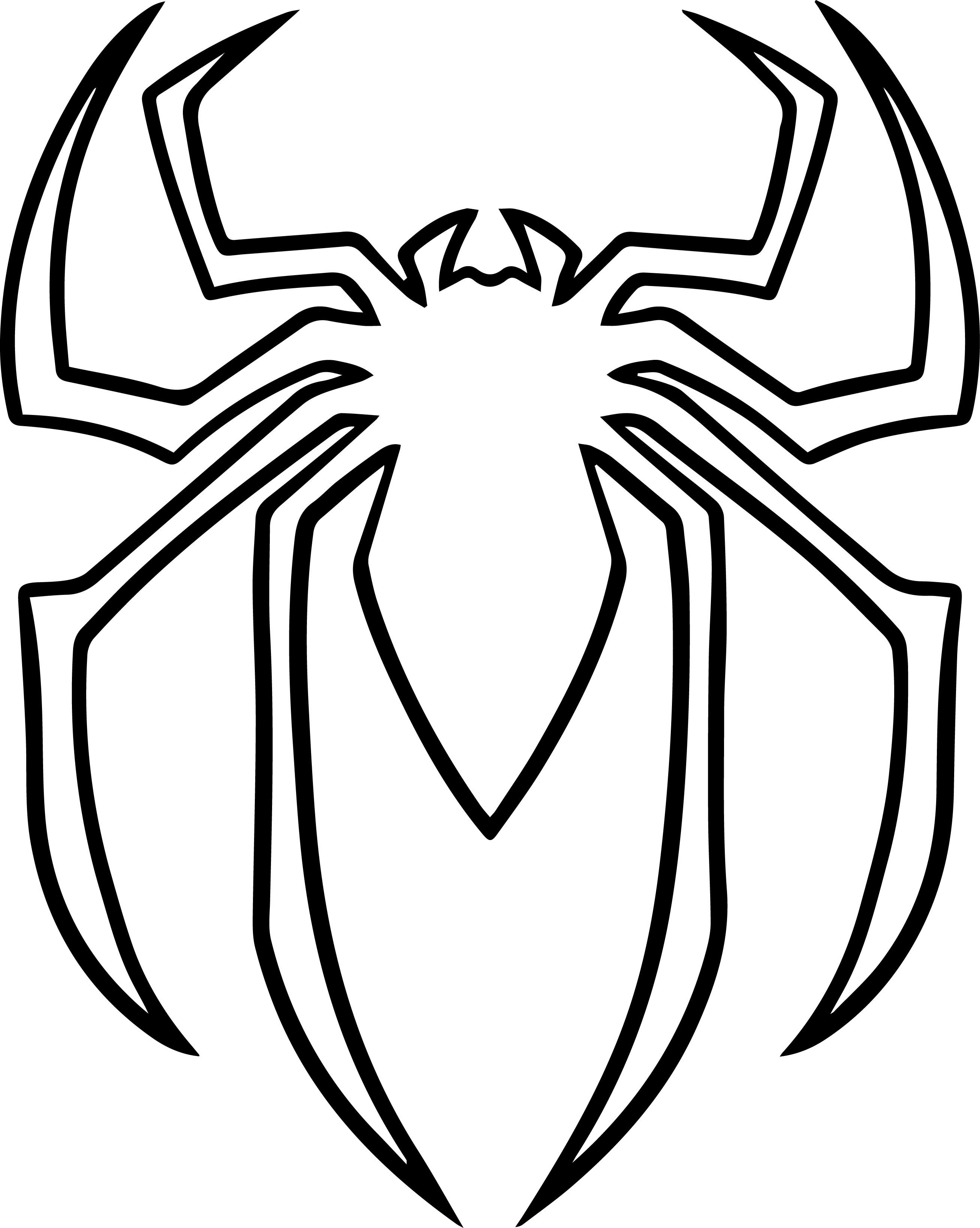 Знак человека паука
