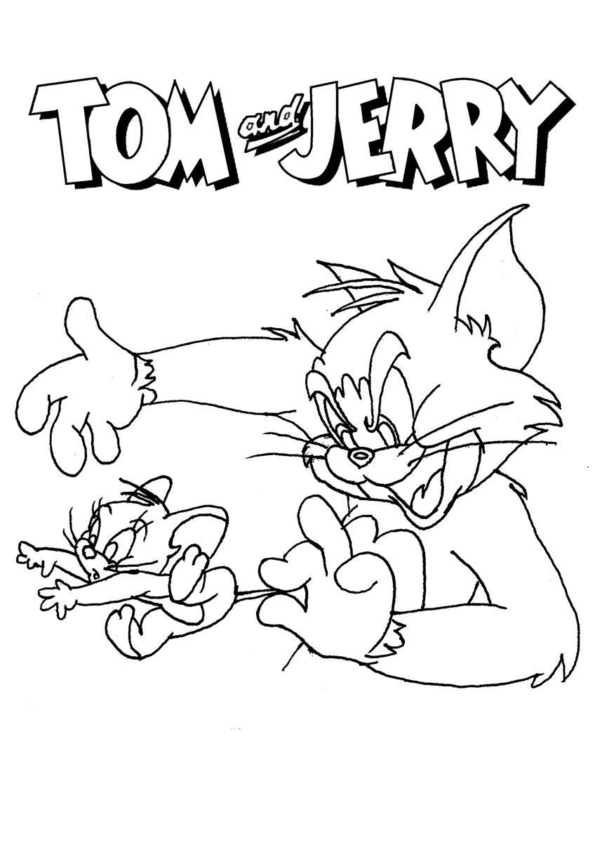 Том и Джерри для рисования