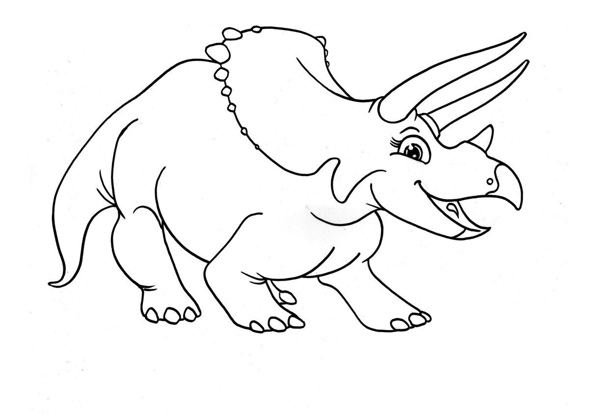 Динозавр Трицератопс