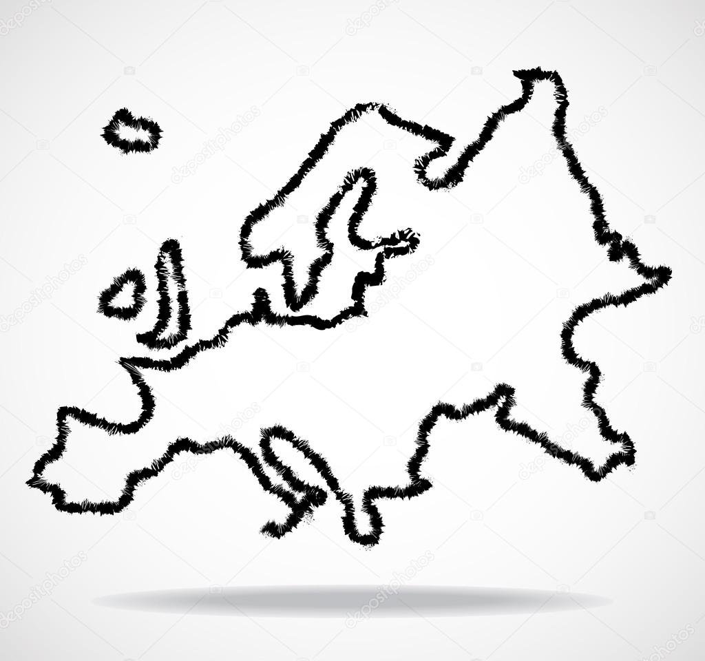 Очертания Европы