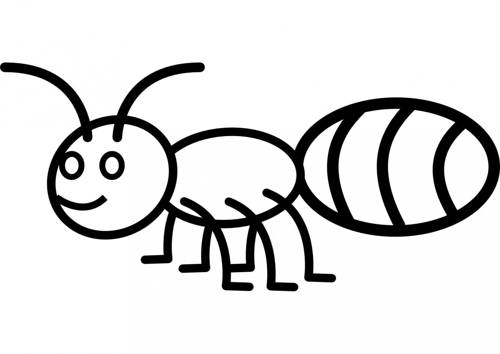 Нарисовать муравья