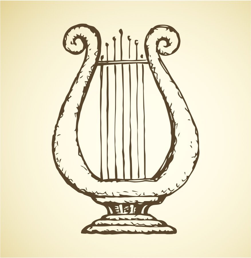Древнегреческий инструмент Лира