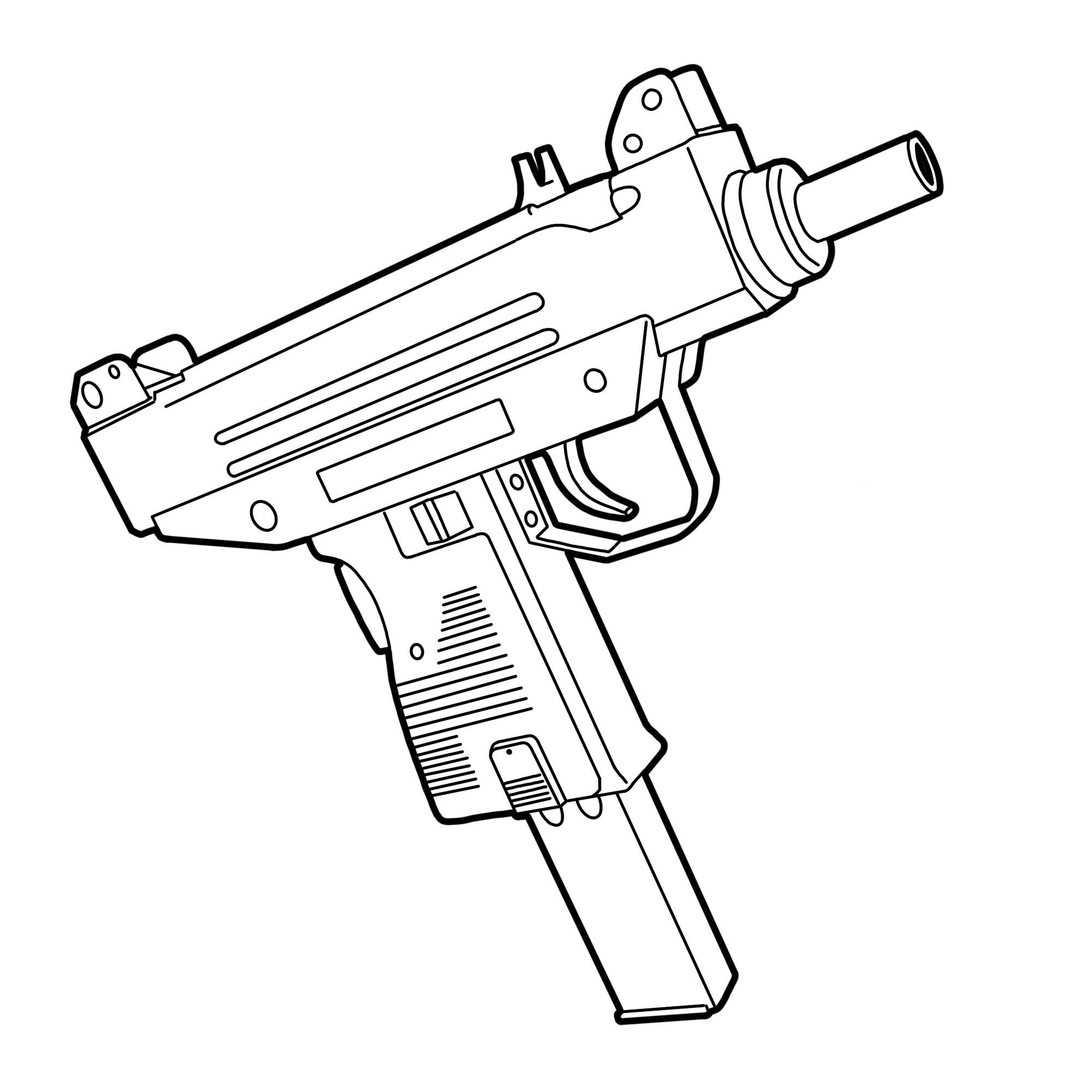 Uzi пистолет-пулемёт