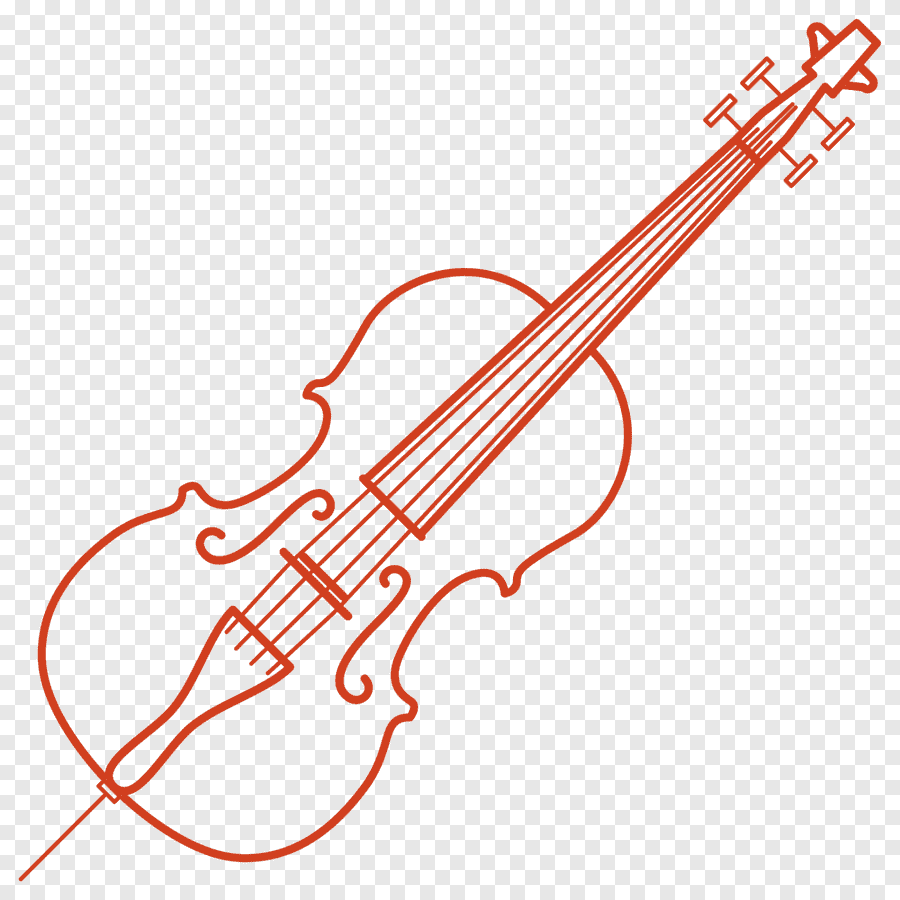 Очертания скрипки