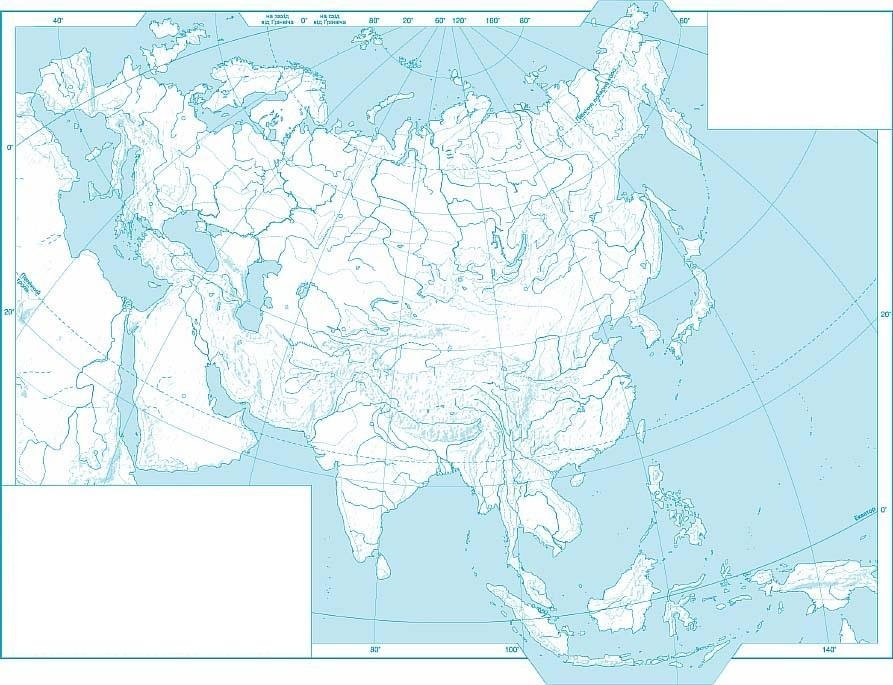 Пустая карта евразии без границ - 80 фото