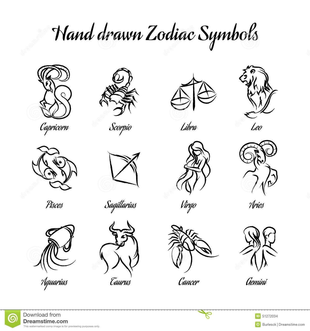 Эскизы татуировок для девушек знаки зодиака