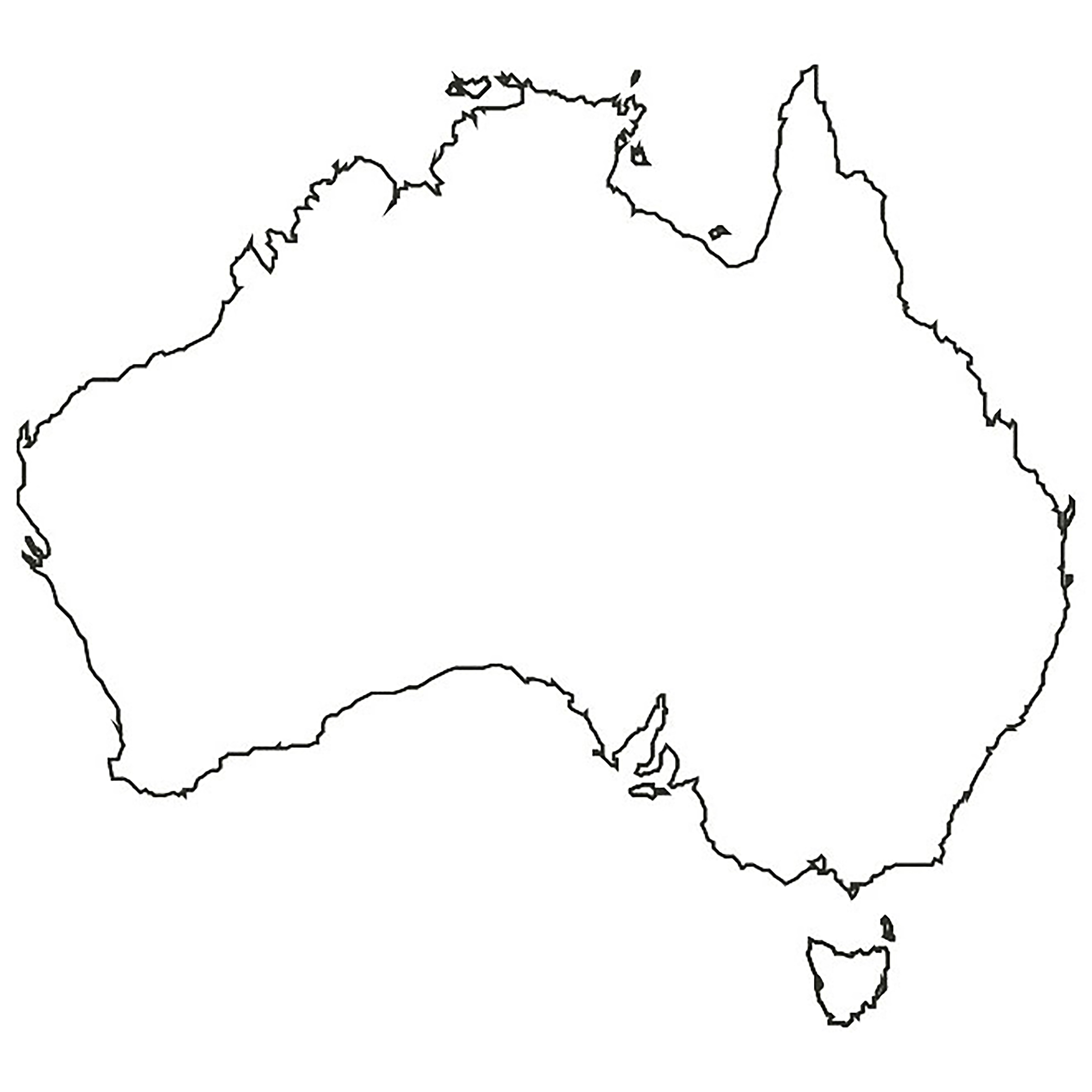 Австралия материк вектор