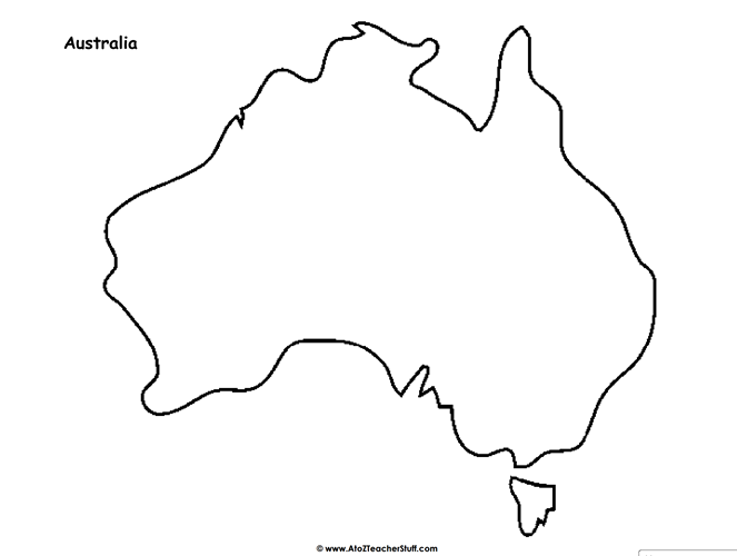 Контур материка Австралия. Контуры материков Австралия. Австралия очертания материка. Очертания материков Австралия.
