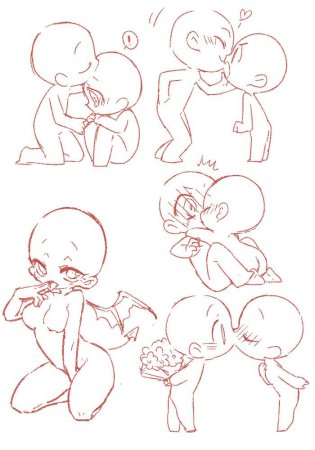 Chibi Base референс пары