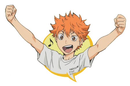 Стикеры Хината шоё