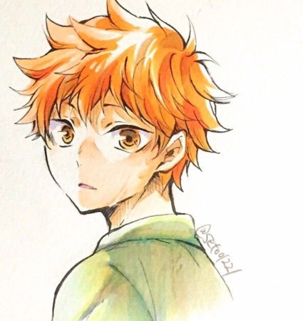 Удивлённый Хината шоё