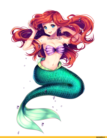 Хвост русалки туториал